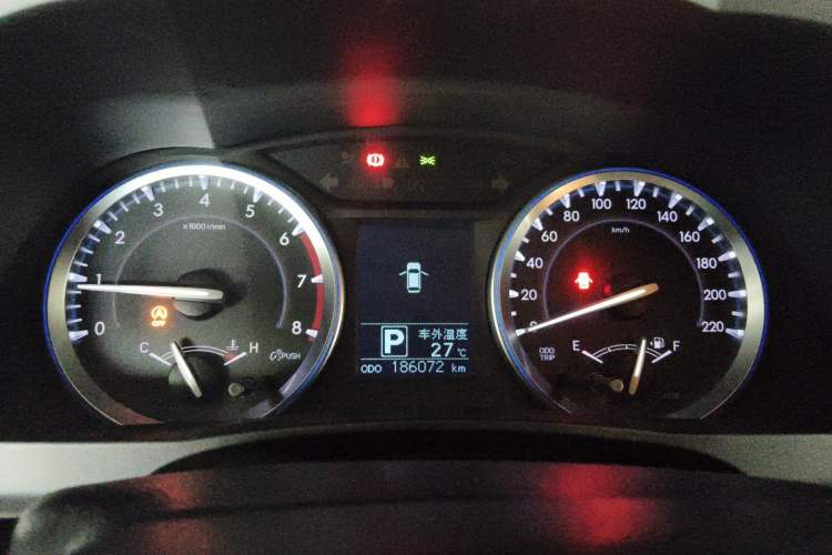 Used Toyota Highlander 2017 2.0T Four-Wheel Drive Elite Edition 7-Seater Instrument Cluster