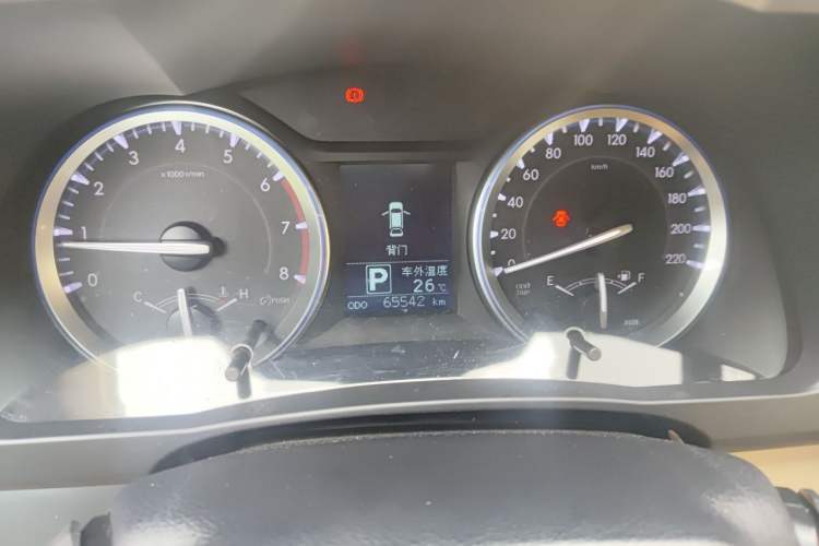 Used Toyota Highlander 2017 2.0T Four-Wheel Drive Luxury Edition 7 Seats Instrument Cluster