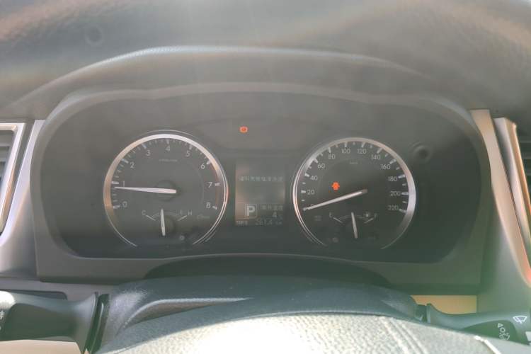 Used Toyota Highlander 2017 2.0T Two-Wheel Drive Elite Edition 5 Seats Instrument Cluster