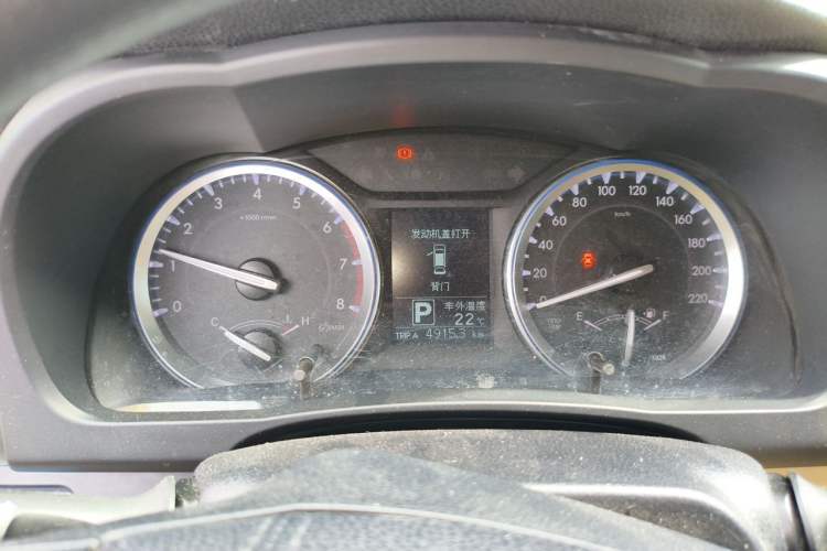 Used Toyota Highlander 2017 2.0T Two-Wheel Drive Elite Version 7 Seats Instrument Cluster
