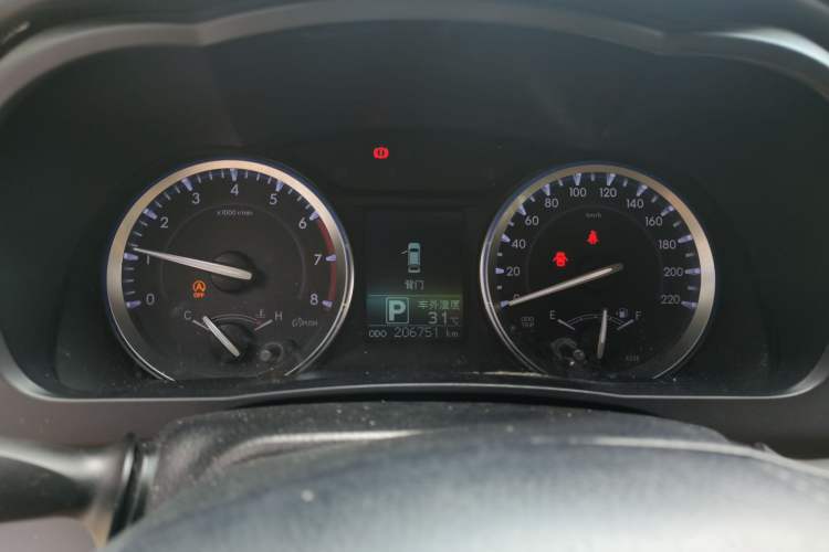Used Toyota Highlander 2017 2.0T Four-Wheel Drive Elite Edition 7-Seater Instrument Cluster