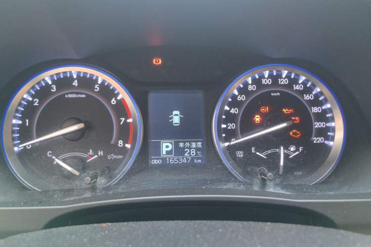 Used Toyota Highlander 2017 2.0T Two-Wheel Drive Elite Edition 5 Seats Instrument Cluster