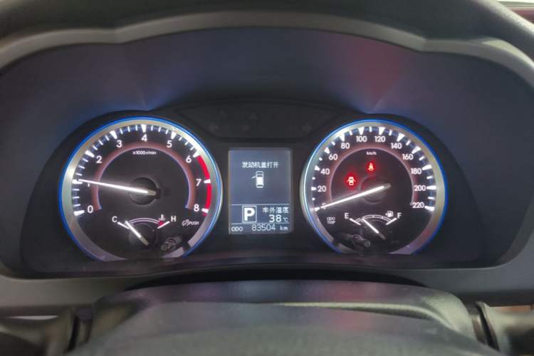 Used Toyota Highlander 2017 2.0T Two-Wheel Drive Elite Edition 5 Seats Instrument Cluster