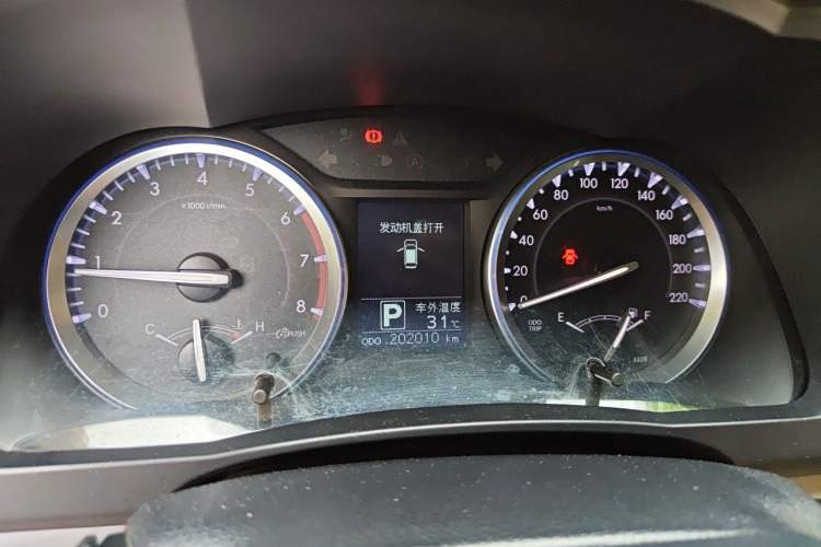 Used Toyota Highlander 2017 2.0T Two-Wheel Drive Elite Version 7 Seats Instrument Cluster