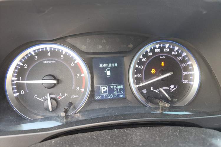 Used Toyota Highlander 2017 2.0T Four-Wheel Drive Luxury Edition 7 Seats Instrument Cluster