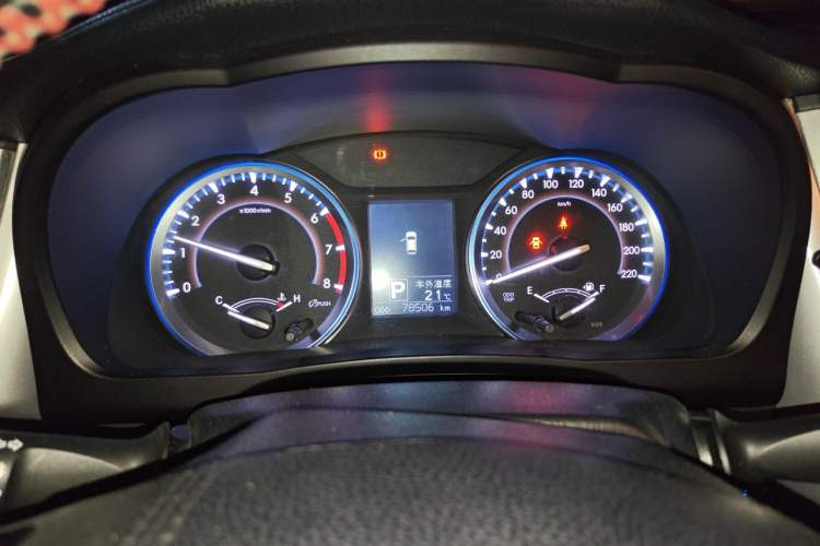 Used Toyota Highlander 2017 2.0T Four-Wheel Drive Luxury Edition 7 Seats Instrument Cluster