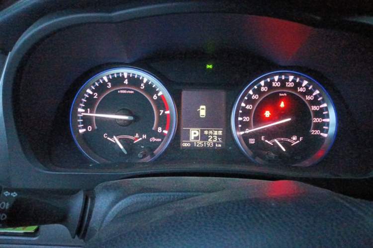 Used Toyota Highlander 2017 2.0T Four-Wheel Drive Luxury Edition 7 Seats Instrument Cluster