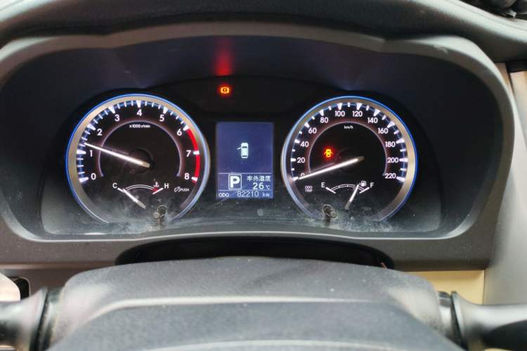 Used Toyota Highlander 2017 2.0T Two-Wheel Drive Luxury Edition 7 Seats Instrument Cluster