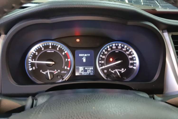 Used Toyota Highlander 2017 2.0T Four-Wheel Drive Luxury Edition 7 Seats Instrument Cluster