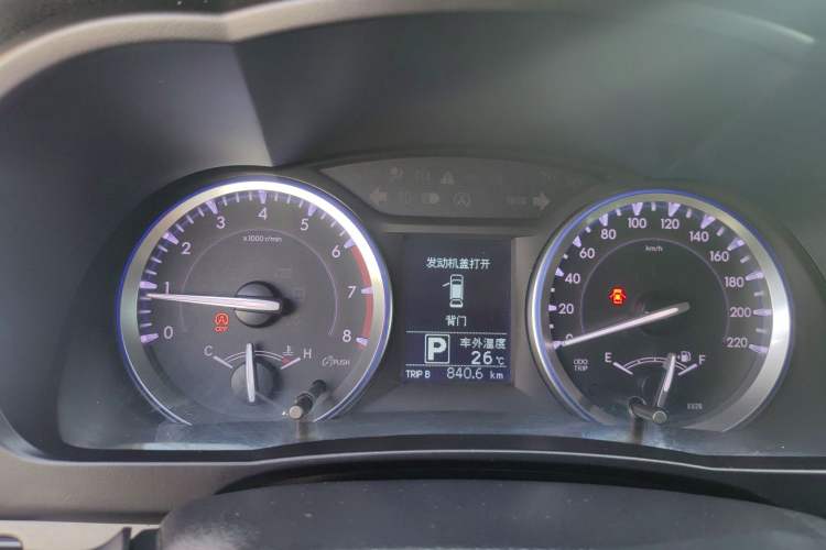 Used Toyota Highlander 2017 2.0T Four-Wheel Drive Luxury Edition 7 Seats Instrument Cluster