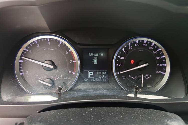 Used Toyota Highlander 2017 2.0T Four-Wheel Drive Luxury Edition 7 Seats Instrument Cluster