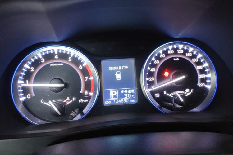 Used Toyota Highlander 2017 2.0T Four-Wheel Drive Luxury Edition 7 Seats Instrument Cluster