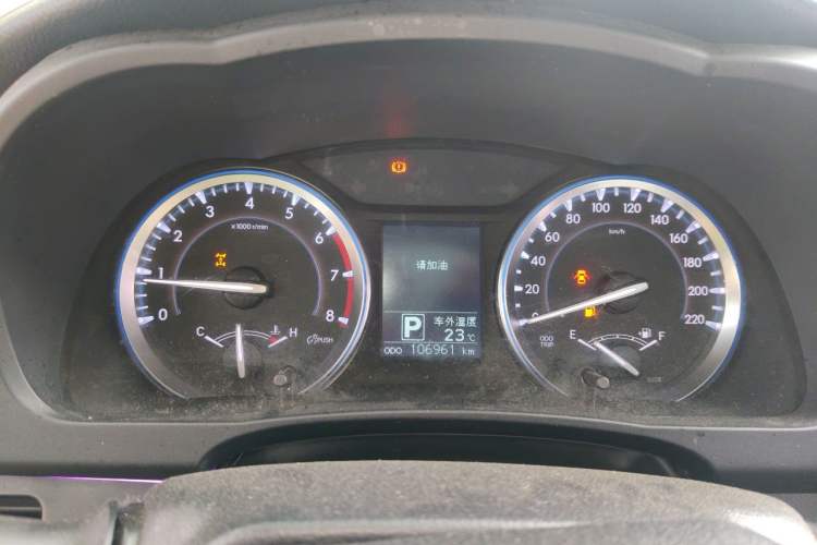 Used Toyota Highlander 2017 2.0T Four-Wheel Drive Luxury Edition 7 Seats Instrument Cluster