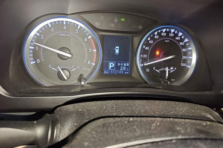 Used Toyota Highlander 2017 2.0T Four-Wheel Drive Elite Edition 7-Seater Instrument Cluster