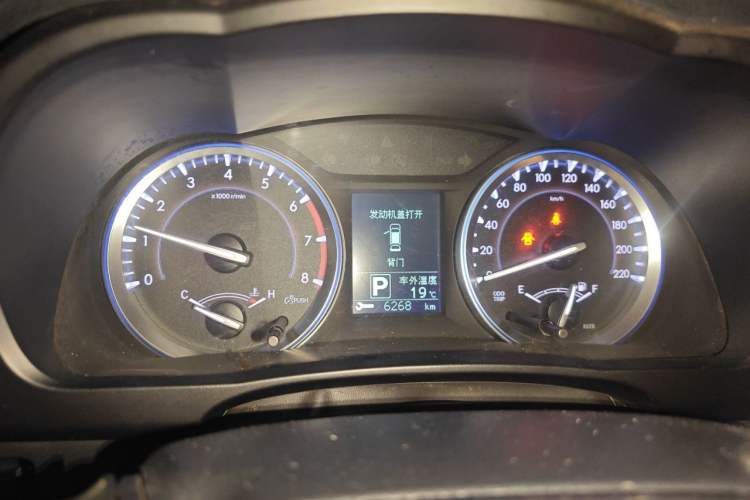 Used Toyota Highlander 2017 2.0T Four-Wheel Drive Black Edition Limited Model Instrument Cluster