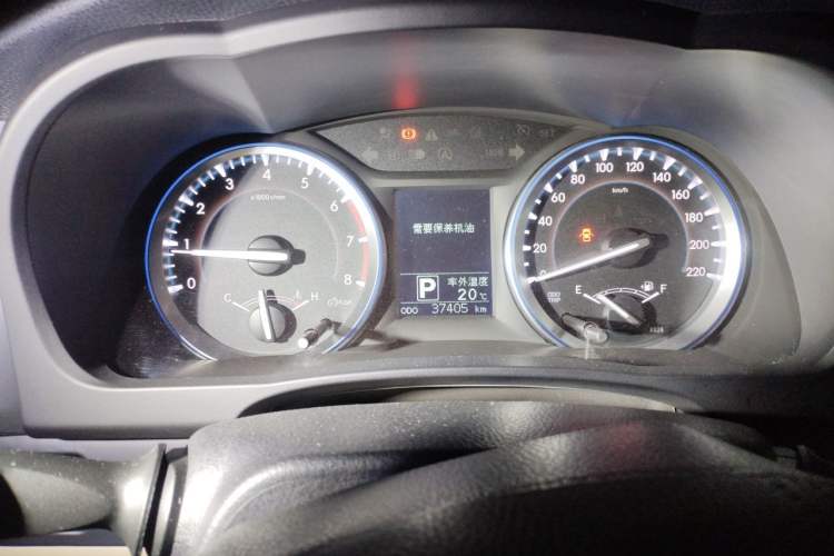 Used Toyota Highlander 2017 2.0T Four-Wheel Drive Elite Edition 7-Seater Instrument Cluster