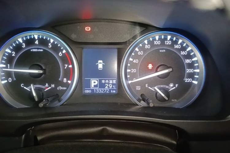Used Toyota Highlander 2017 2.0T Four-Wheel Drive Luxury Edition 7 Seats Instrument Cluster