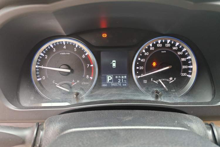 Used Toyota Highlander 2017 2.0T Four-Wheel Drive Elite Edition 7-Seater Instrument Cluster