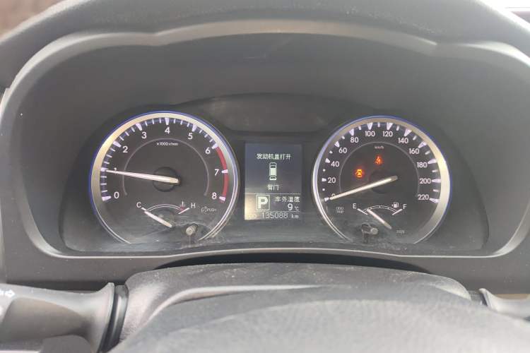 Used Toyota Highlander 2017 2.0T Two-Wheel Drive Elite Edition 5 Seats Instrument Cluster