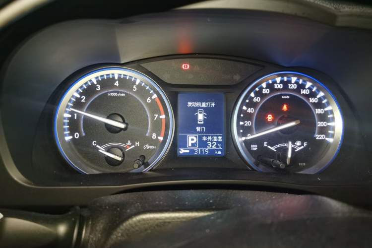 Used Toyota Highlander 2017 2.0T Four-Wheel Drive Elite Edition 7-Seater Instrument Cluster