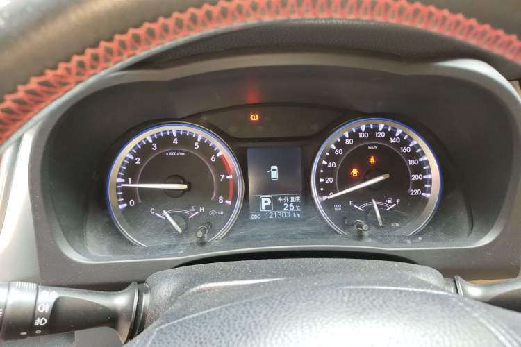 Used Toyota Highlander 2017 2.0T Four-Wheel Drive Elite Edition 7-Seater Instrument Cluster