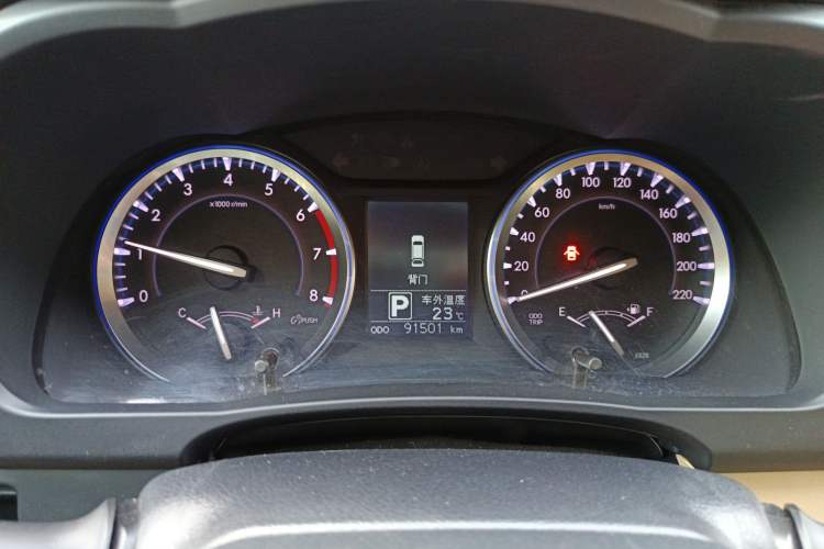 Used Toyota Highlander 2017 2.0T Two-Wheel Drive Elite Edition 5 Seats Instrument Cluster