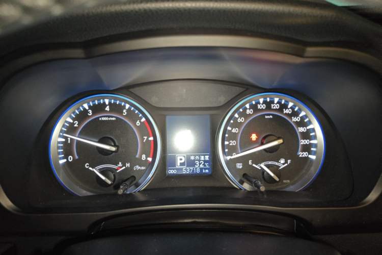 Used Toyota Highlander 2017 2.0T Four-Wheel Drive Luxury Edition 7 Seats Instrument Cluster