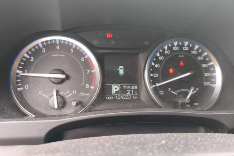 Used Toyota Highlander 2017 2.0T Four-Wheel Drive Luxury Edition 7 Seats Instrument Cluster