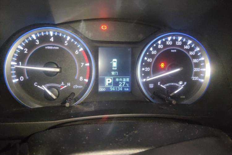 Used Toyota Highlander 2017 2.0T Four-Wheel Drive Luxury Edition 7 Seats Instrument Cluster
