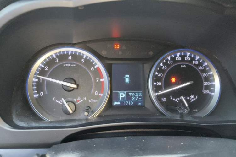 Used Toyota Highlander 2017 2.0T Four-Wheel Drive Luxury Edition 7 Seats Instrument Cluster