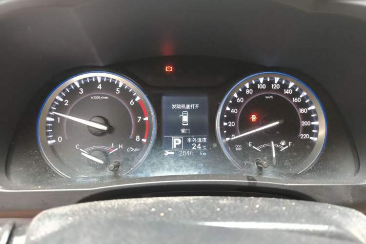 Used Toyota Highlander 2017 2.0T Four-Wheel Drive Elite Edition 7-Seater Instrument Cluster