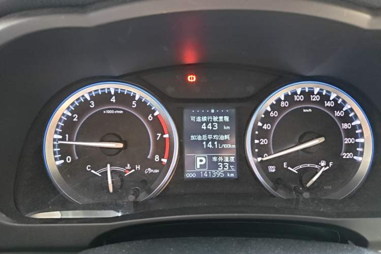 Used Toyota Highlander 2017 2.0T Four-Wheel Drive Luxury Edition 7 Seats Instrument Cluster