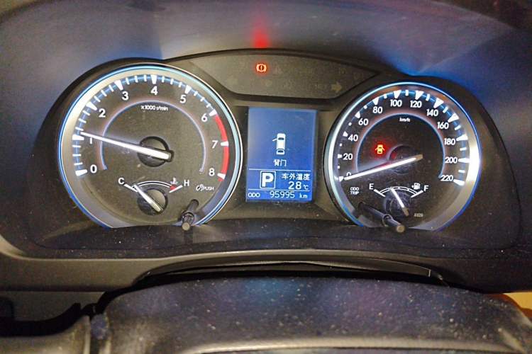 Used Toyota Highlander 2017 2.0T Four-Wheel Drive Elite Edition 7-Seater Instrument Cluster
