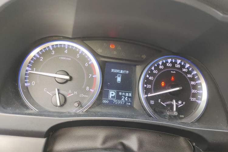 Used Toyota Highlander 2017 2.0T Four-Wheel Drive Black Edition Limited Model Instrument Cluster