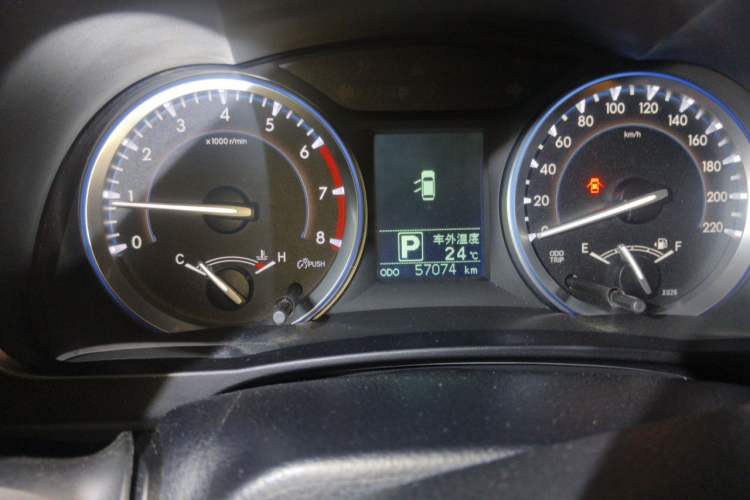 Used Toyota Highlander 2017 2.0T Two-Wheel Drive Elite Edition 5 Seats Instrument Cluster