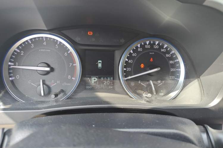 Used Toyota Highlander 2017 2.0T Four-Wheel Drive Black Edition Limited Model Instrument Cluster