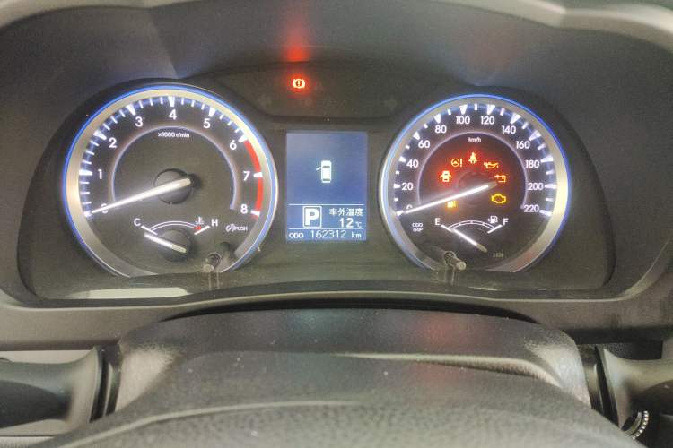 Used Toyota Highlander 2017 2.0T Four-Wheel Drive Black Edition Limited Model Instrument Cluster