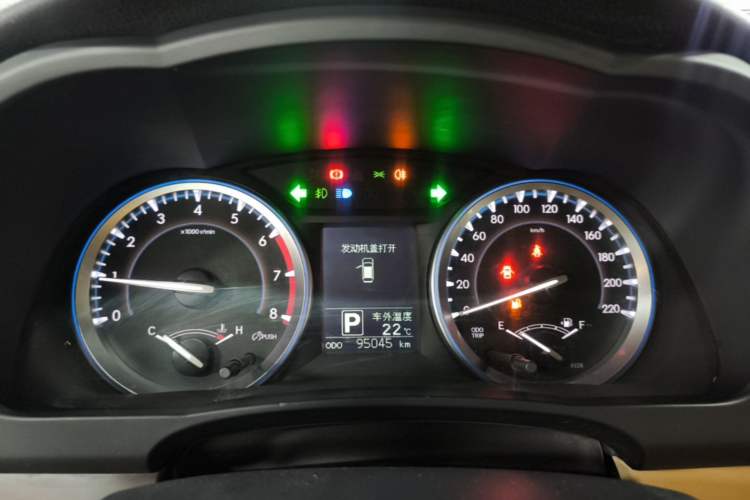 Used Toyota Highlander 2017 2.0T Four-Wheel Drive Elite Edition 7-Seater Instrument Cluster
