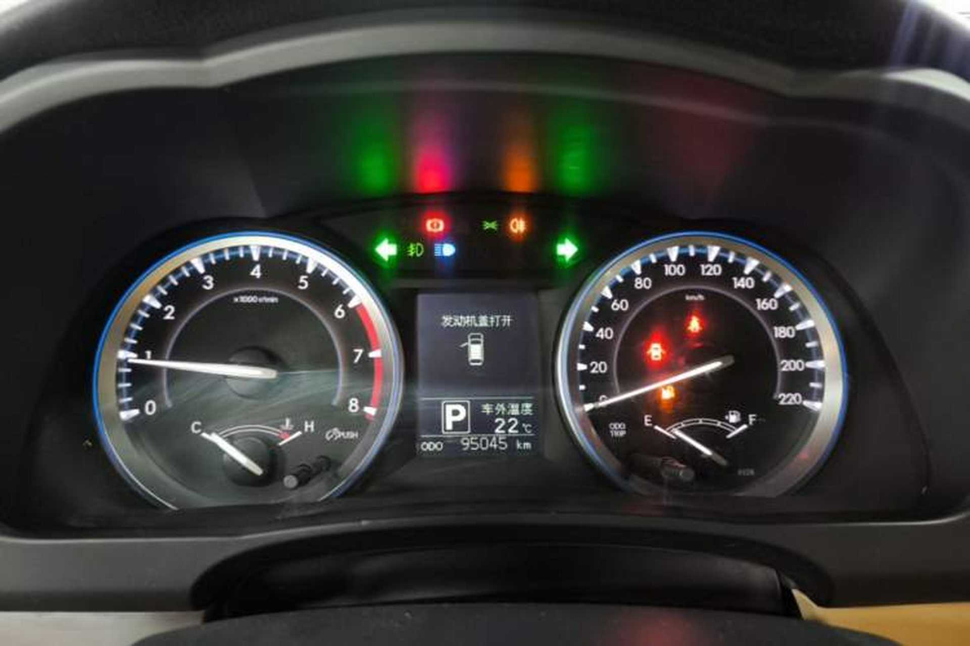 Used Toyota Highlander 2017 2.0T Four-Wheel Drive Elite Edition 7-Seater Instrument Cluster