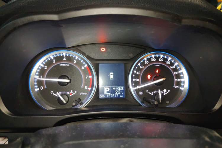 Used Toyota Highlander 2017 2.0T Four-Wheel Drive Luxury Edition 7 Seats Instrument Cluster