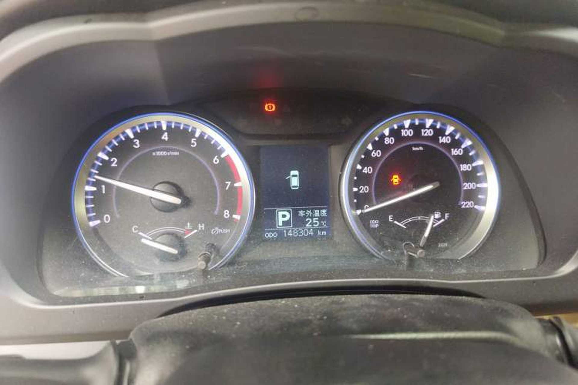Used Toyota Highlander 2017 2.0T Four-Wheel Drive Luxury Edition 7 Seats Instrument Cluster