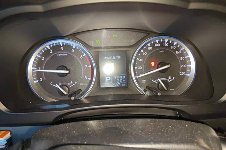 Used Toyota Highlander 2017 2.0T Four-Wheel Drive Luxury Edition 7 Seats Instrument Cluster