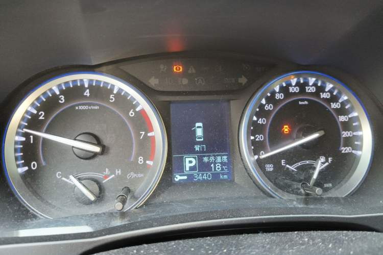 Used Toyota Highlander 2017 2.0T Four-Wheel Drive Black Edition Limited Model Instrument Cluster
