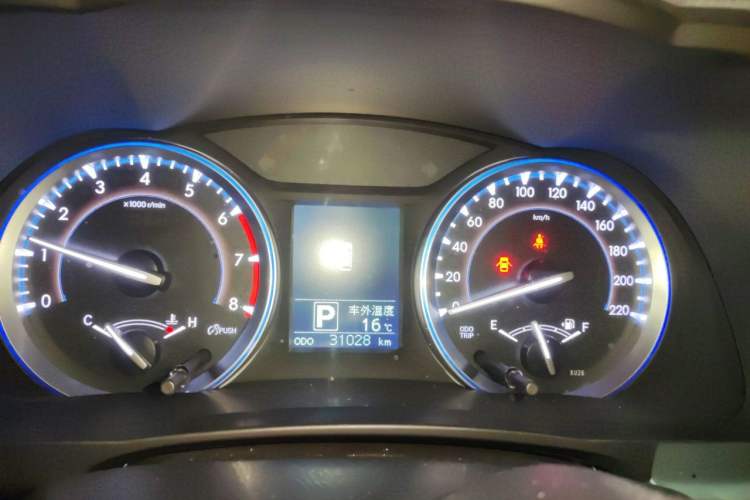 Used Toyota Highlander 2017 2.0T Four-Wheel Drive Luxury Edition 7 Seats Instrument Cluster