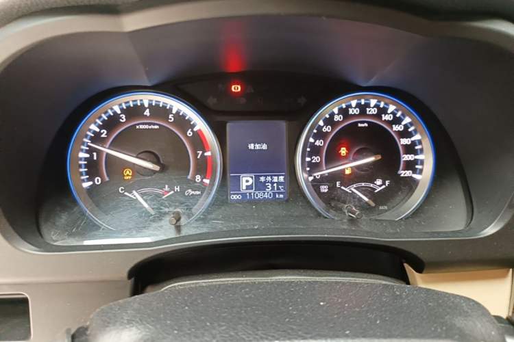 Used Toyota Highlander 2017 2.0T Two-Wheel Drive Elite Edition 5 Seats Instrument Cluster