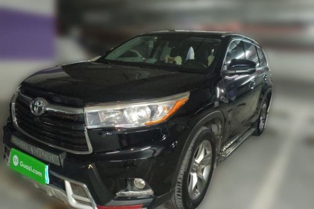 Used Toyota Highlander 2017 2.0T Four-Wheel Drive Luxury Edition 7 Seats