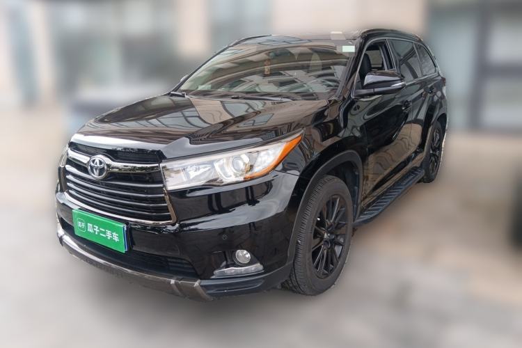 Used Toyota Highlander 2017 2.0T Four-Wheel Drive Black Edition Limited Model Guazi used car, China used car export, Used car for sale, Used  cars, Cheapest cars for sale