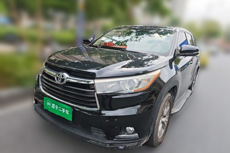 Gebrauchter Toyota Highlander 2017 2.0T Two-Wheel Drive Elite Version 7 Seats Guazi used car, China used car export, Used car for sale, Used cars, Cheapest cars for sale