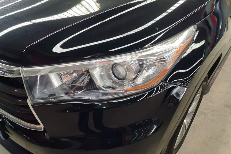 Used Toyota Highlander 2017 2.0T Two-Wheel Drive Elite Version 7 Seats Left Front Headlight