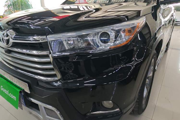 Used Toyota Highlander 2017 2.0T Four-Wheel Drive Luxury Edition 7 Seats Left Front Headlight